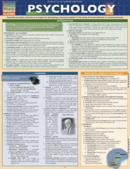 Psychology – Pamphlet By BarCharts, Inc. – VERY GOOD