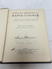 Pitmans Shorthand New Era Rapid Course Hardback Sir Isaac Pitman Book