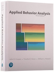 Applied Behavior Analysis by Timothy Heron, John Cooper and William Heward HC