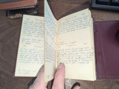 1902 Signed Woman’s Diary Jan 1 through Dec 31 Mattie Whitmer Pennsylvania