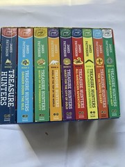 James Patterson Treasure Hunters Complete Gift Set Box Set Books 1-9 Illustrated