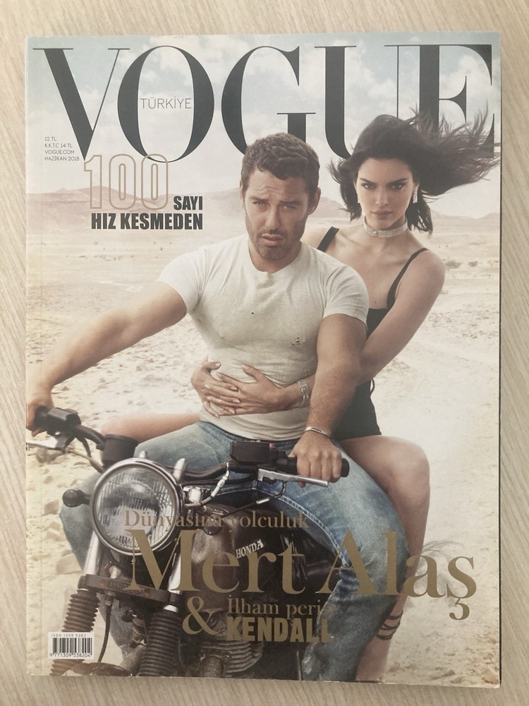 Vogue Turkey June 2018 Mert Alaş & Kendall Jenner / Fast Shipping