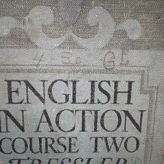 English in Action Course Two Tressler Fourth Edition 1945 Rare 466 pages