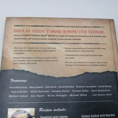 Esquire Eat Like A Man Hardcover Book – Cookbook