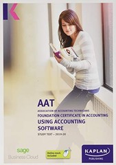 USING ACCOUNTING SOFTWARE – STUDY TEXT By KAPLAN PUBLISHING