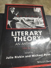 Blackwell Anthologies Ser.: Literary Theory : An Anthology by Michael Ryan…
