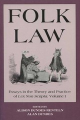 Folk Law: Essays in the Theory and Practice of Lex Non Scripta (Essays in…