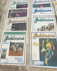Lot of 12 Goldmine Magazines All From 1990 Biweekly Issues Elvis Hendrix Jazz