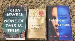 Book Lot: Secret History, None Of This Is True, The Night Before (1st Edition)