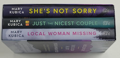 Mary Kubica Thriller Boxed Set HC Local Woman-Just the Nicest-She’s Not Sorry
