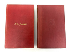 Collection of Distressed Old Books for Decoration. 20cm shelf space.