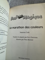 Le Bus Magique Vol 17 Le marathon des couleurs Bayard Poche VTG French Paperback