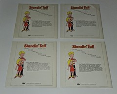 VTG 12 Standin Tall Paperback Book Audio Cassette Lot Complete Set Janeen Brady