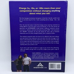 Alex Hormozi $100M Offers Hardcover – Sales Marketing Business – Very Good