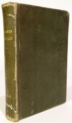 1868 LIFE OF BENJAMIN FRANKLIN: Embracing Anecdotes Illus. of His Character