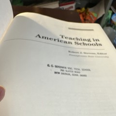 Teaching in American Schools Stevens Prentice Hall Paperback 0-13-234071-2