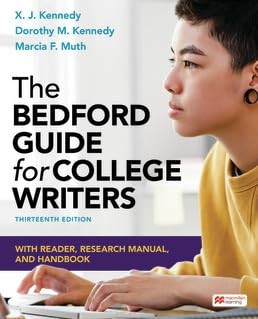 The Bedford Guide for College Writers with Reader, Research Manual, and Hand…