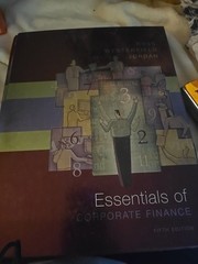 Essentials of Corporate Finance by Randolph Westerfield, Bradford D. Jordan