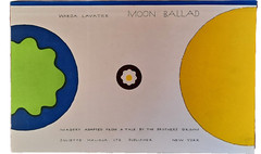Moon Ballad by Warja Lavater -Rare Fairy Tale Litho Folds Out To Display Hanging