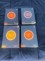 Barbri 2025-2026 UBE Bar Review Books (4 printed books)