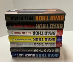 Brad Thor Scot Harvath Thriller Novels Hardcover Books Lot of 7