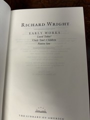 Richard Wright Early and Later Works 2 Volumes Library of America 1st Printings