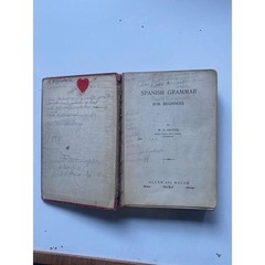A Spanish Grammar For Beginners M. A. DeVITIS Allyn & Bacon 1915