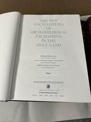 New Encyclopedia Archaeological Excavations Holy Land 5 Volume Set 1993 Books