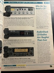 1998 RadioShack Answers Catalog Sprint CB Phones Microphones Vintage Tech NC