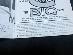 Vintage July 1962 BIG Magazine Vol. 2 No. 3 8.5 X 5.25 Inches Gay Interest Rare