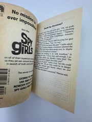 Spy Girls License to Thrill #1 Elizabeth Cage 1998 Y2K YA Paperback Rare
