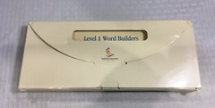 SPALDING EDUCATION LEVEL 1 LARGE WORD BUILDERS / 100 CARDS / 11″ X 4.25″ / 2005