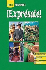 !Expresate! (Holt Spanish 3): Cuaderno De Actividades (Activity Book)