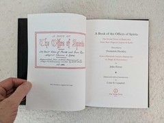 John Porter A BOOK OF THE OFFICES OF SPIRITS 2011 Teitan Press, ME 1stEd 307/800