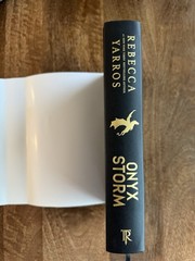 Onyx Storm By Rebecca Yarros Target Exclusive Edition Hardcover Sprayed Edges