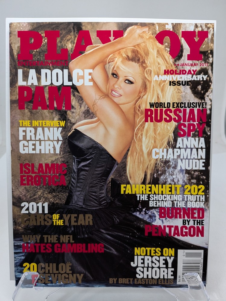 Playboy Magazine January 2011 🔥 Pamela Anderson 🔥 PM Anna Sophia Berglund 🔥