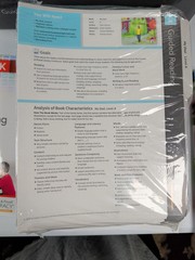 Fountas & Pinnell Guided Reading Level A Grade K Lesson Cards Set No Books