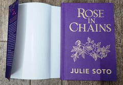SIGNED ROSE IN CHAINS by Julie Soto (2025, Hardcover, DJ, 1st/1st, SIGNED, NEW)