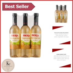 Dry White Cooking Wine, 25.4 oz Bottles (Set of 3) – Perfect for Recipes