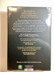 Katabasis by R. F. Kuang in GERMAN hardcover limited 1st edition with gold cut