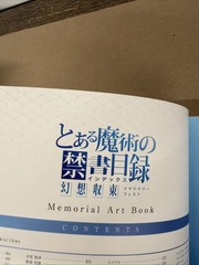 Square Enix A Certain Magical Index: Imaginary Fest Memorial Art Book 2019