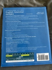 Understanding and Using English Grammar Stacy y A. Hagen and Betty S. Azar V.B