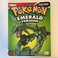 Pokemon Emerald Version PRIMA Official Game Guide No Poster