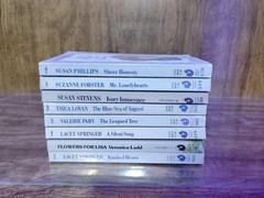 Silhouette Romance Lot 8 Vintage Paperbacks 1980s Phillips Forster Parv Springer