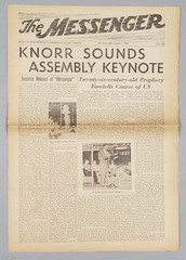 Rare Messenger August 7 1946 Convention Report Watchtower Jehovah