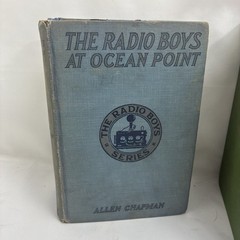 Antique Vintage Hardcover Book Lot 5 Boys Adventure Music 1910s-1940s