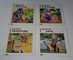 VTG 12 Standin Tall Paperback Book Audio Cassette Lot Complete Set Janeen Brady