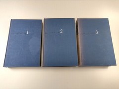 The Life and Work of Sigmund Freud by Ernest Jones 3 Vols. Complete, 1959