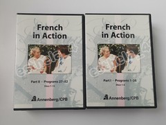 French in Action DVD – Program Part 1 & 2 Language Education 12 DVD set