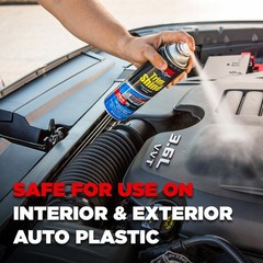 Trim Shine Restorer for Cars – Black Plastic & Vinyl Protectant Coating – 12 oz